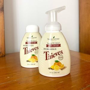 Young Living Thieves hand soap 8 oz. + 8 oz. refill